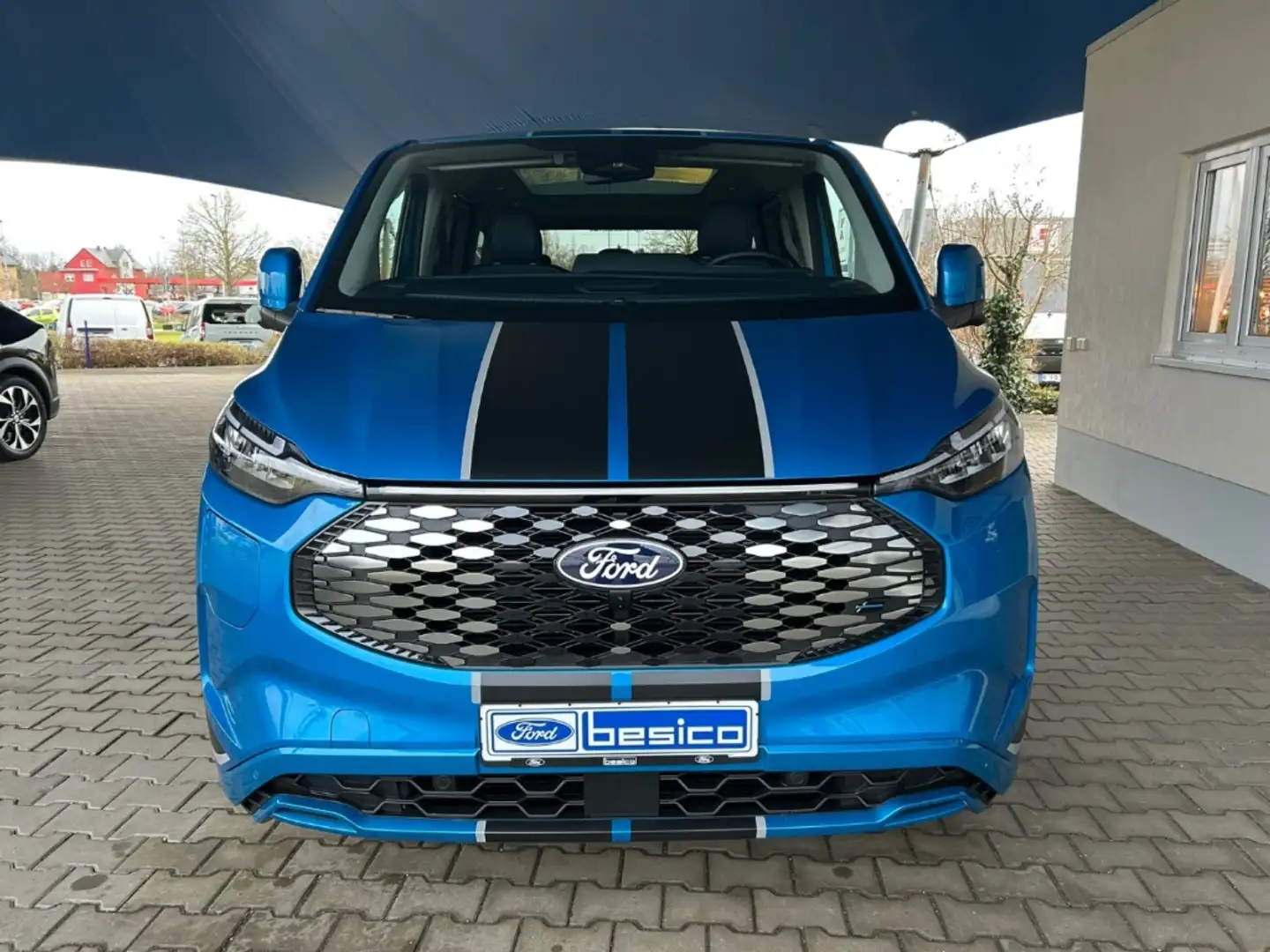 Ford Tourneo Custom Sport 340 L1+LED+PDC+DAB+NAV+B&O+ Blau - 2