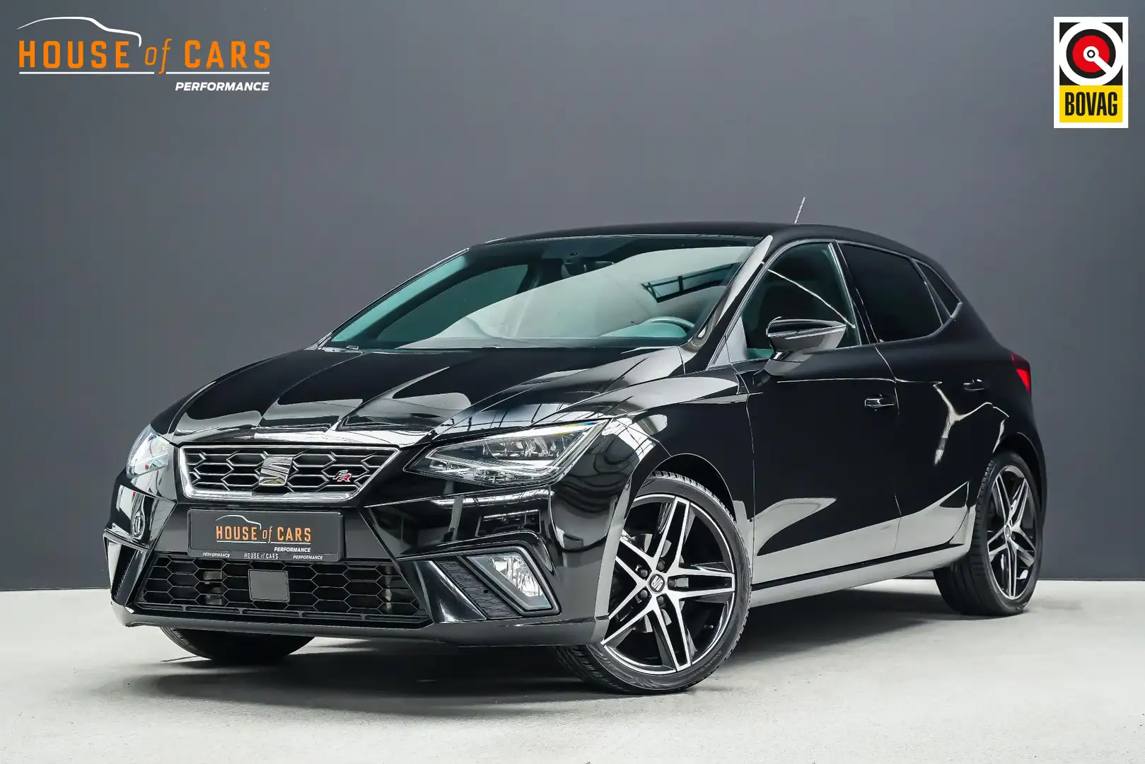SEAT Ibiza FR Business Intense 1.0 TSI AUTOMAAT |Apple Carpla Zwart - 1