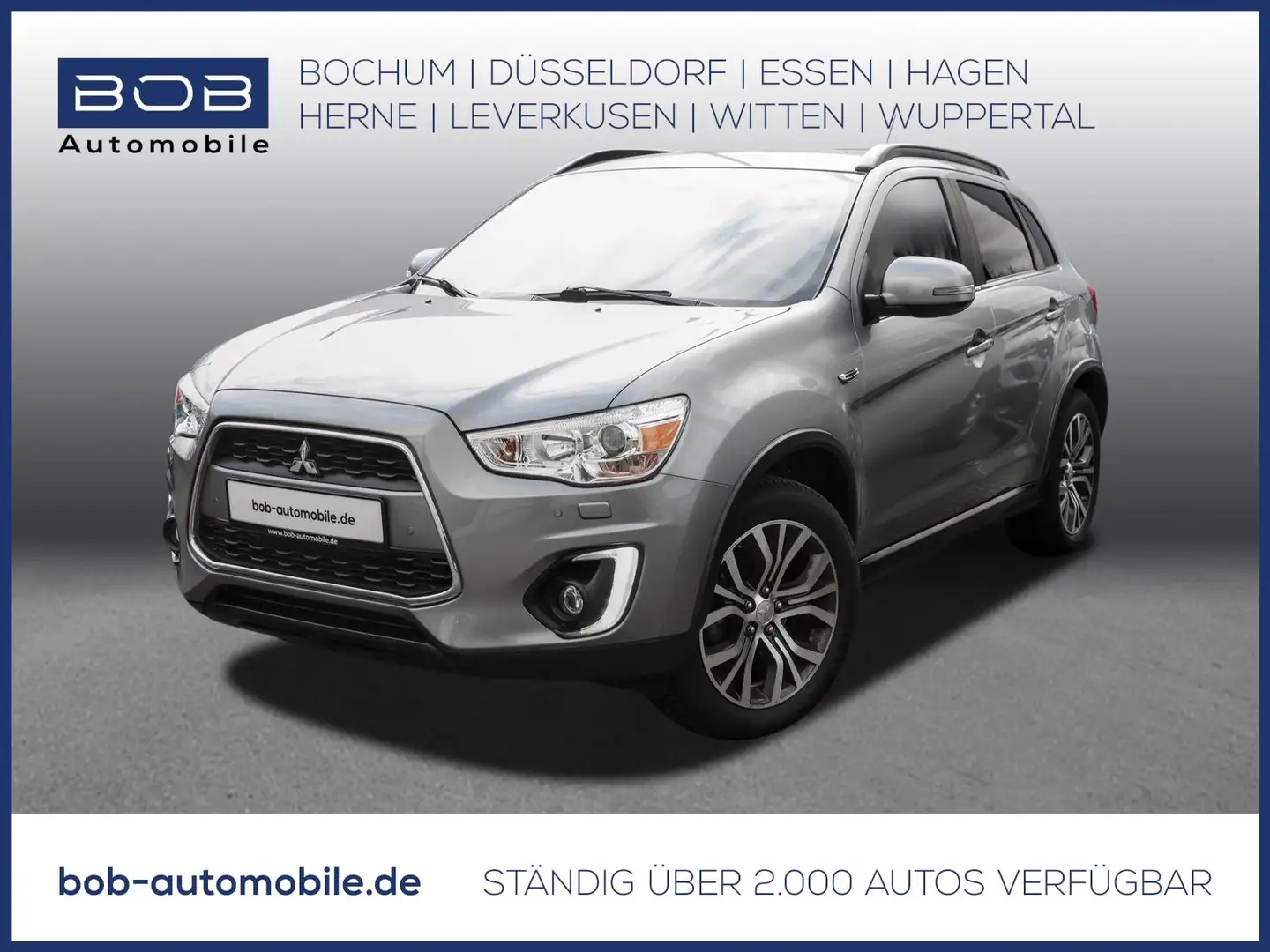 Mitsubishi ASX Plus 1.6 PDC KLM AHK Allwetter Gris - 1
