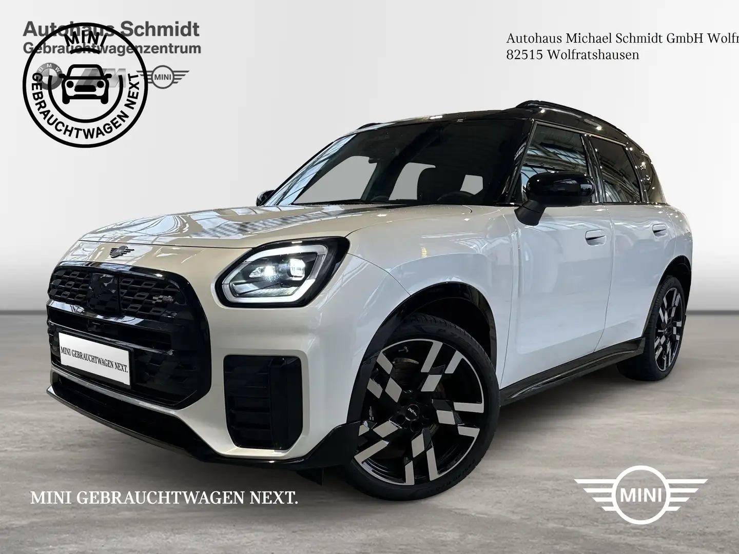 MINI Cooper S Countryman Countryman S ALL4 *Navi*JCW-TRIM*HUD*H/K Hifi*Pake Weiß - 1