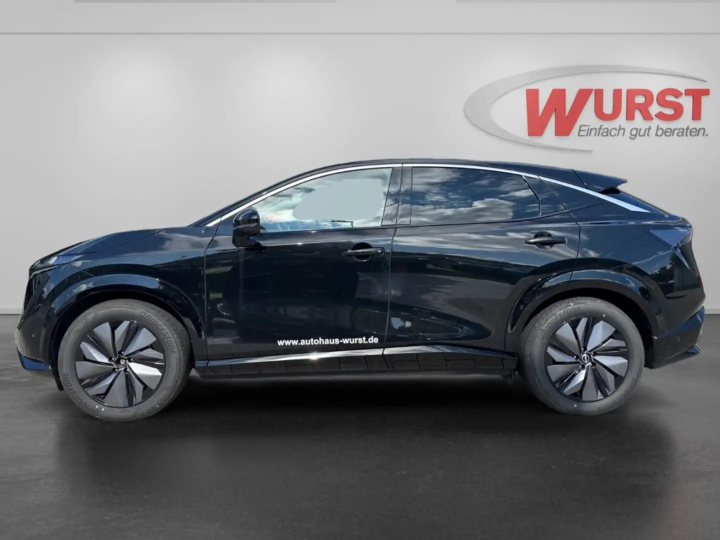 Nissan Ariya 87 kWh Evolve Pack Head-Up Pano-Dach Navi LED Kame Schwarz - 2