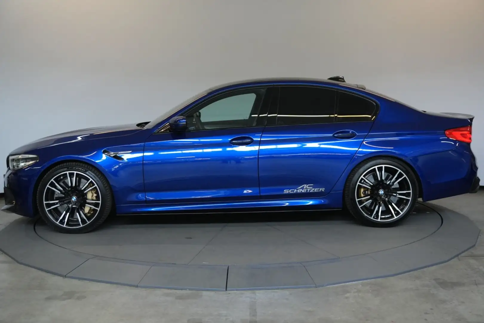 BMW M5 Competition Carbon AC Schnitzer HeadUp Blau - 2