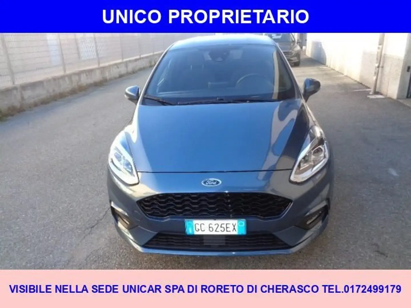 Ford Fiesta Fiesta 5p 1.0 ecoboost hybrid ST-Line s Blau - 2