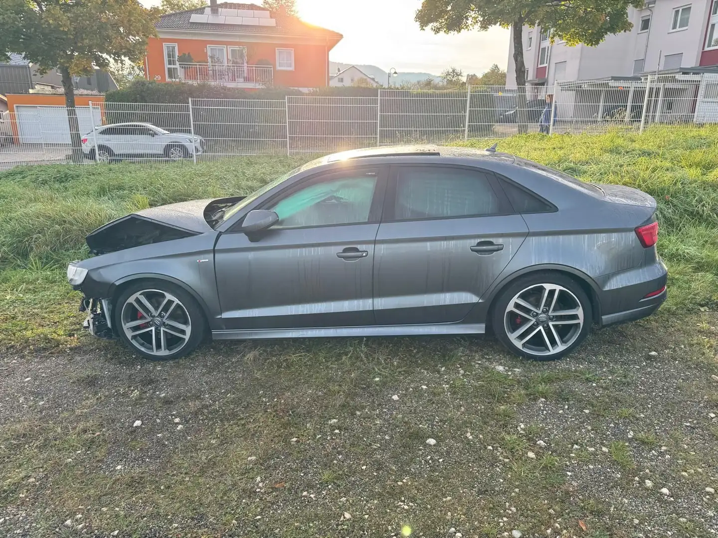 Audi A3 Limousine quattro sport|S-LINE|QUATTRO| Gris - 1
