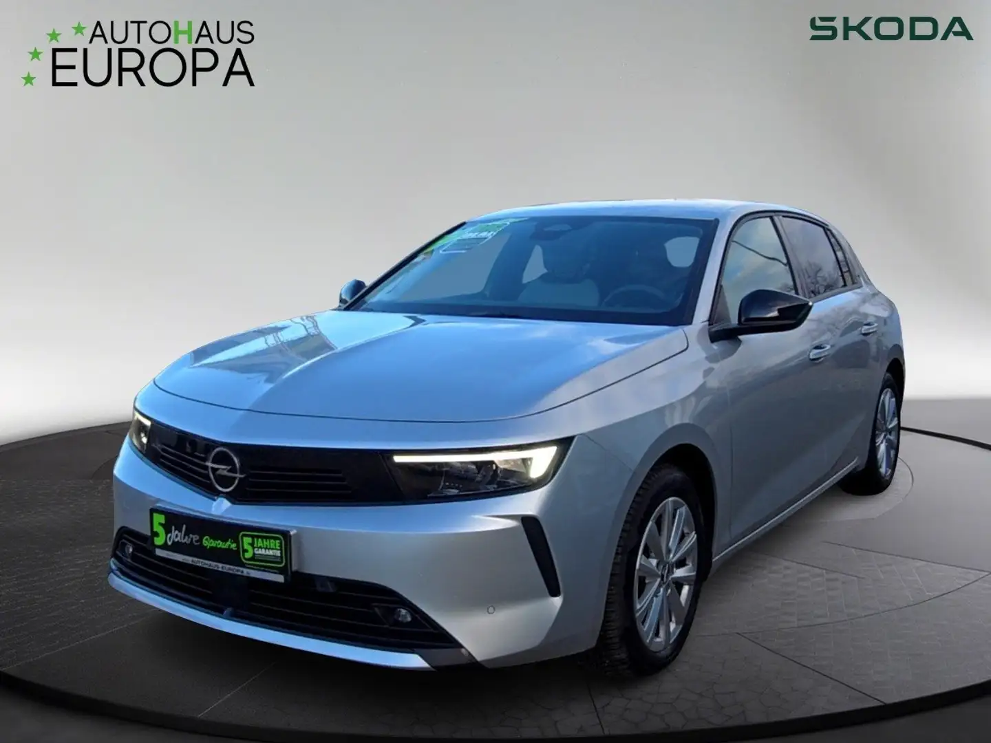 Opel Astra L 1.2 Turbo Elegance AHK ACC Navi Kam SHZ LHZ CarP Gris - 1