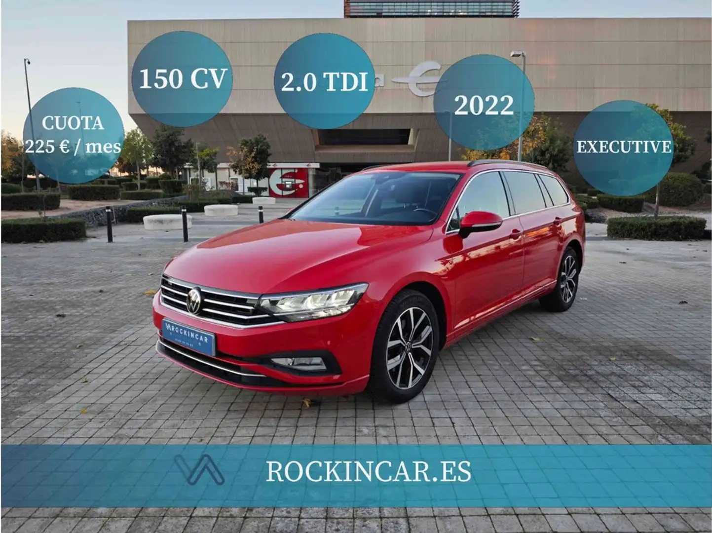 Volkswagen Passat Variant Executive 2.0 TDI 110kW (150CV) Rojo - 1