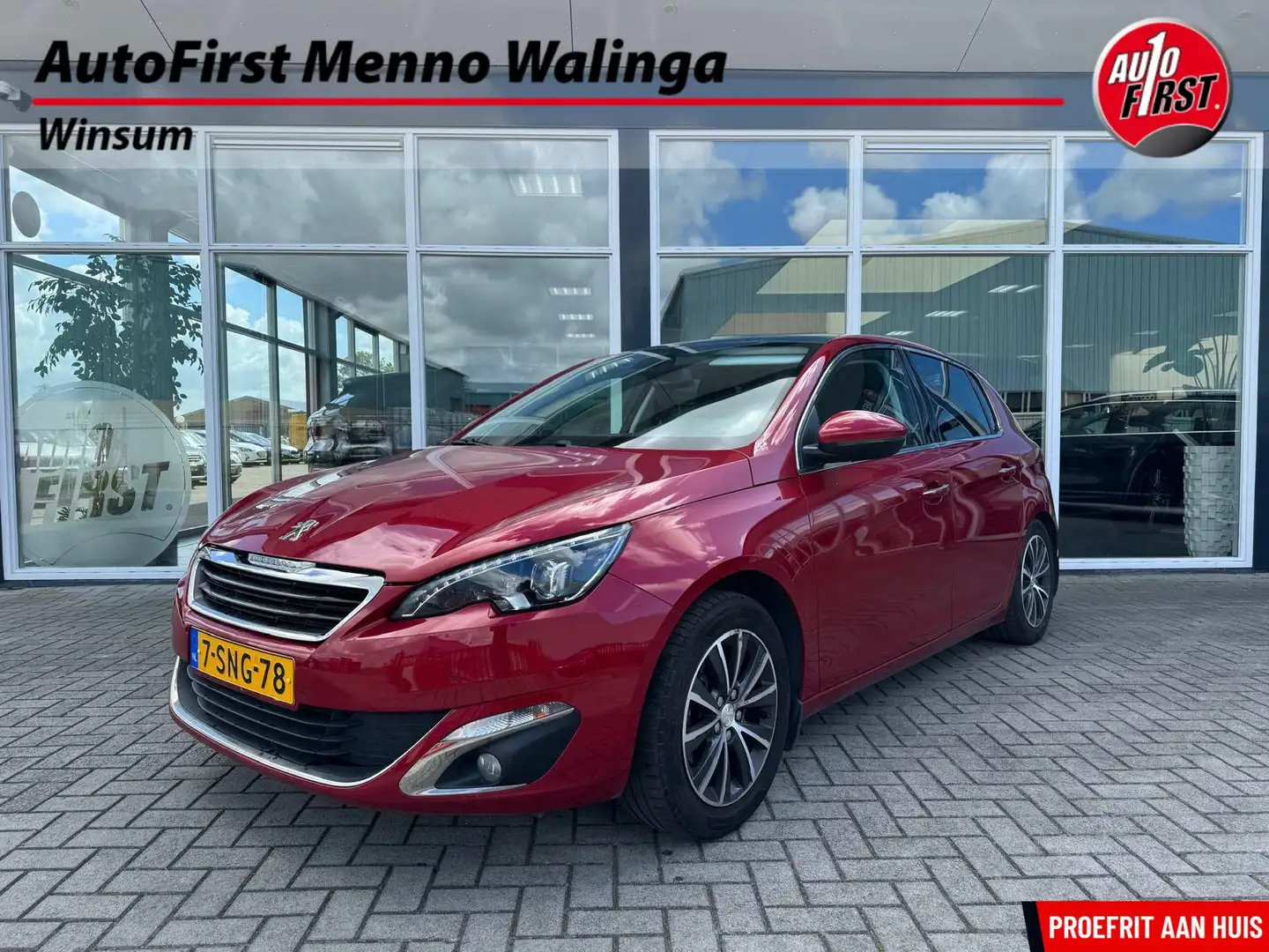Peugeot 308 1.6 THP Première| Panoramadak | trekhaak |navigati Rojo - 1
