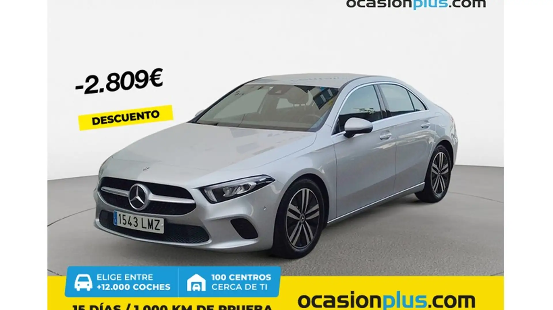 Mercedes-Benz A 200 200d Sedán 8G-DCT Plateado - 1