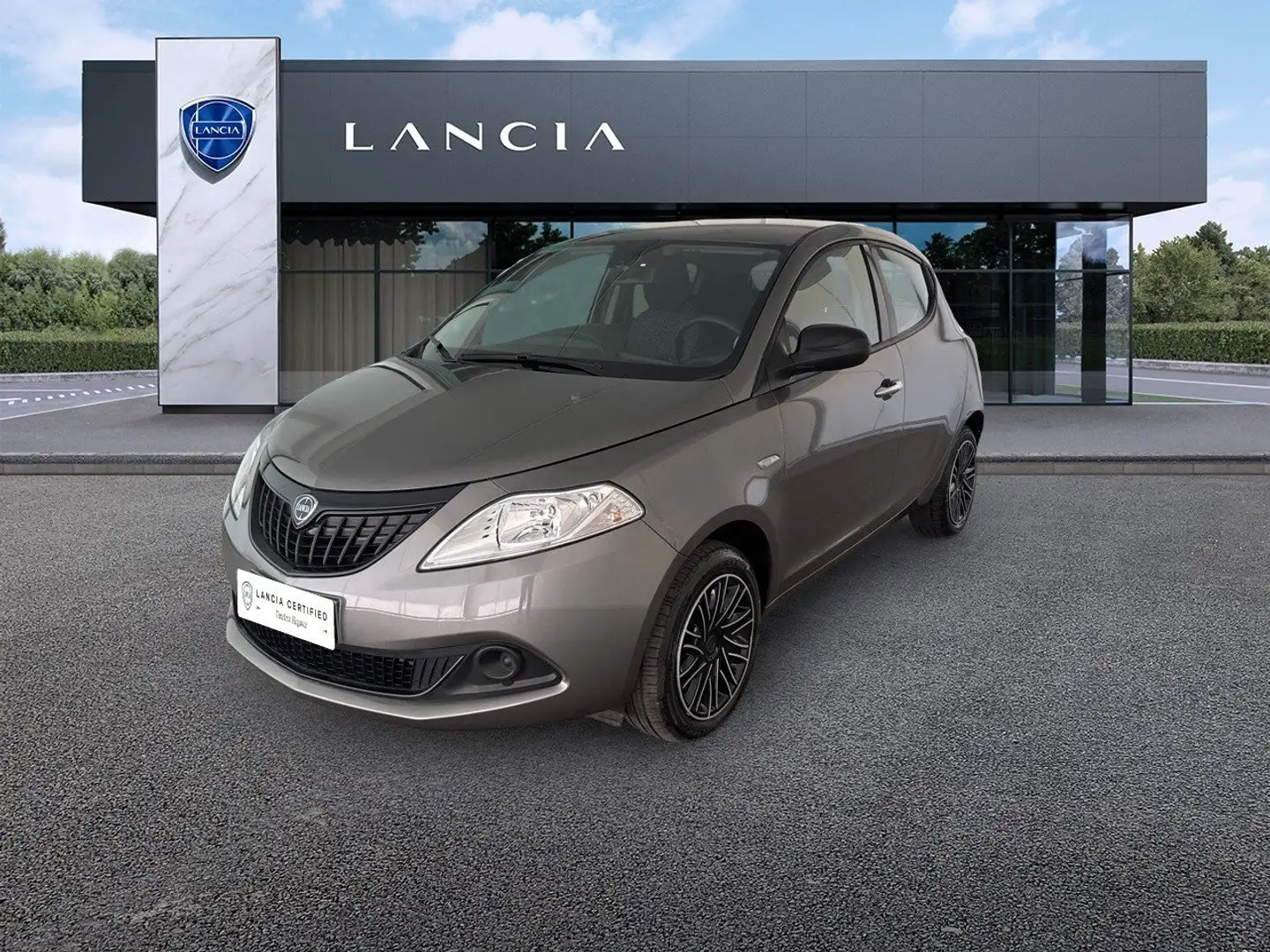 Lancia Ypsilon 1.0 FireFly 70cv Hybrid Silver Plus Grigio - 1