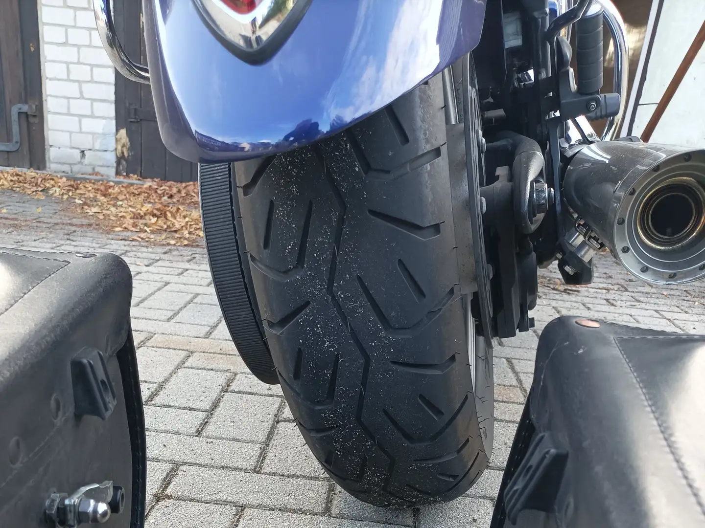 Yamaha XVS 1300 XVS1300 A Синій - 2
