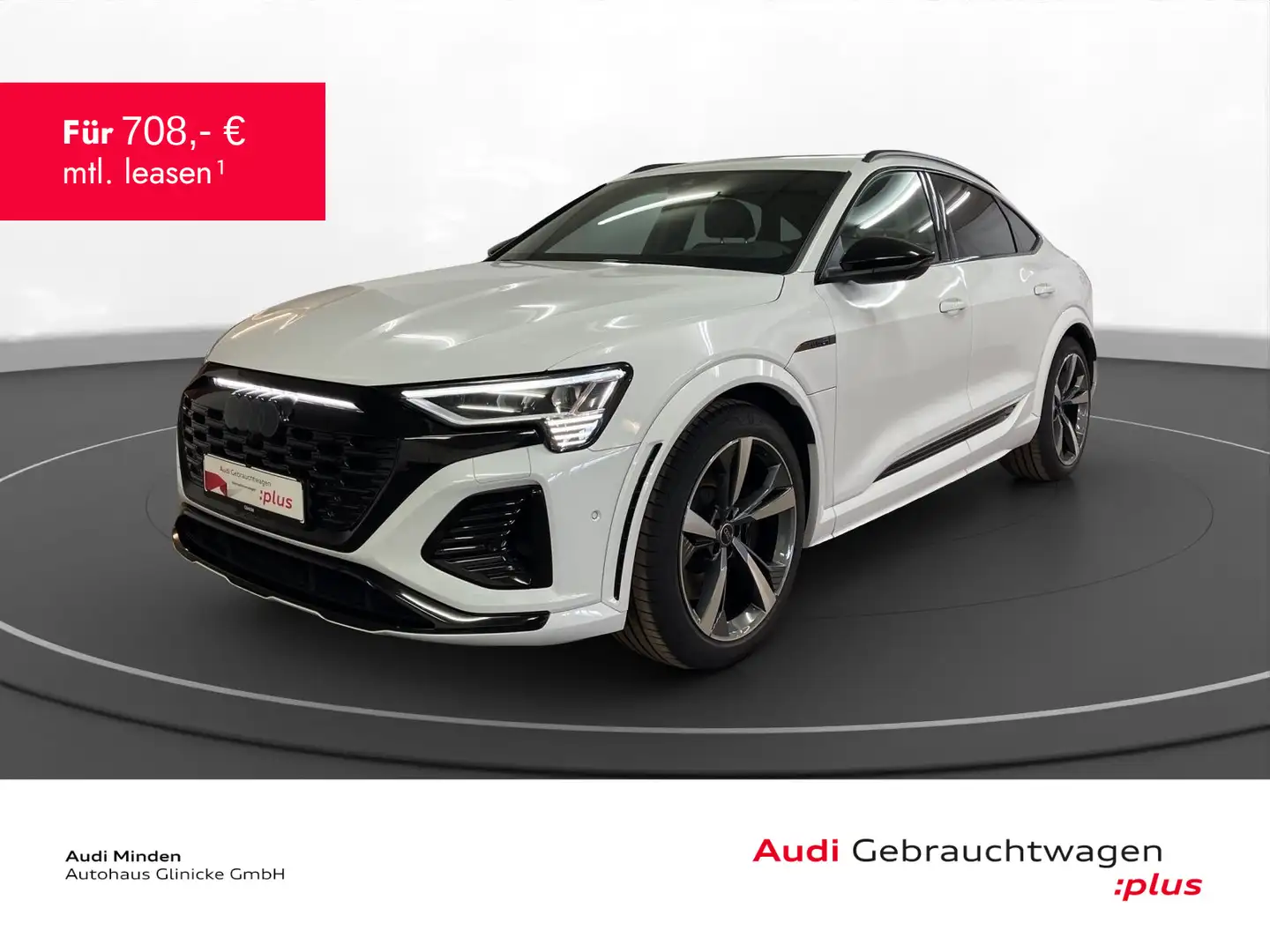Audi Q8 qu. AHK Pano Matrix LM 21" Weiß - 1