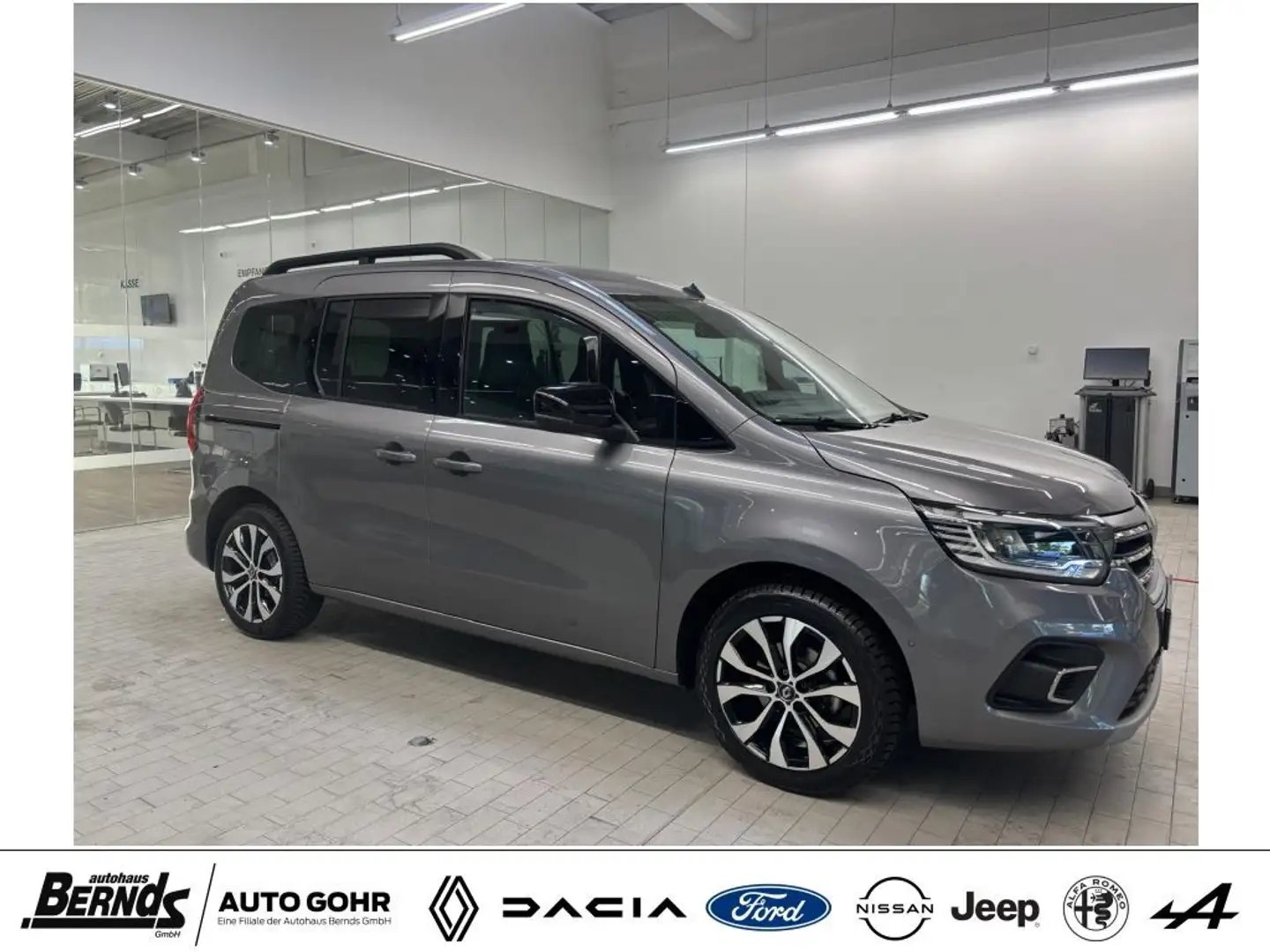 Renault Kangoo TCe 130 Techno NAVI R-KAMERA SITZHEIZUNG GJR LED Gris - 2