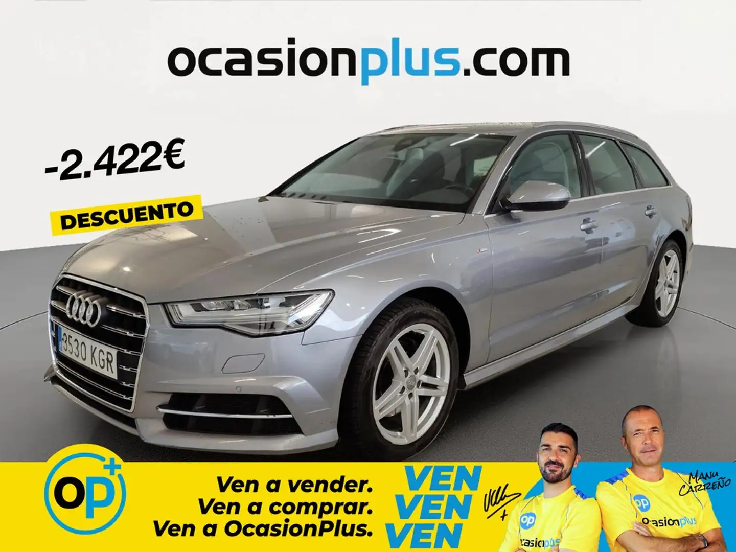 Audi A6 Avant 2.0TDI S line ed. S-T 140kW Gris - 1