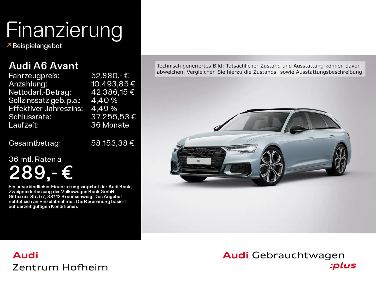 Audi A6 35 TDI S line competition Edition S tro Grau - 1