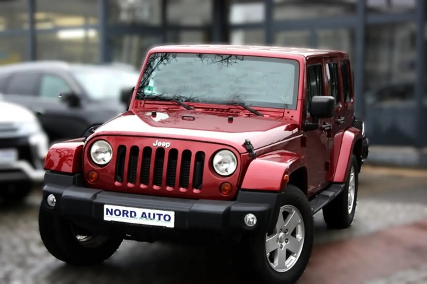 Jeep Wrangler 2.8D Unlimited Autom./Navi/Ahk Rot - 1