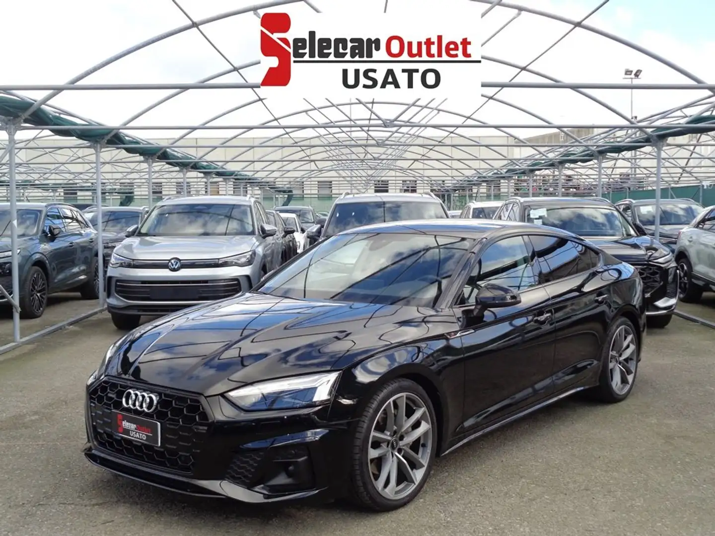 Audi A5 SPB 40 TDI 190CV quattro S tronic S line edition Nero - 1