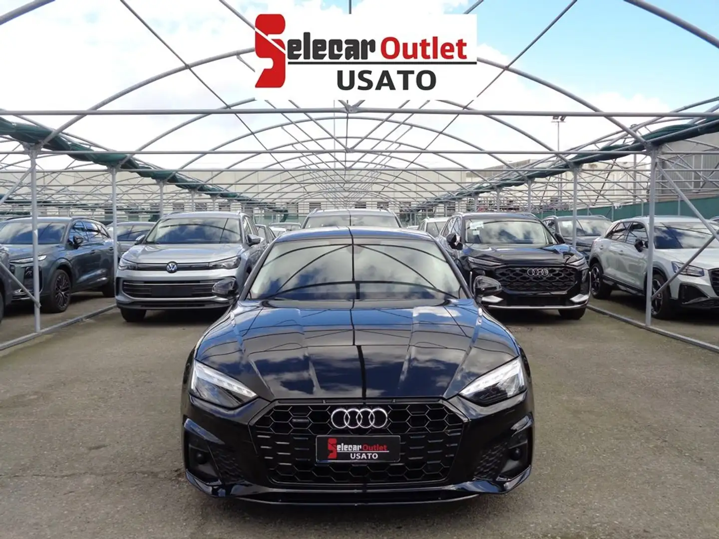 Audi A5 SPB 40 TDI 190CV quattro S tronic S line edition Nero - 2