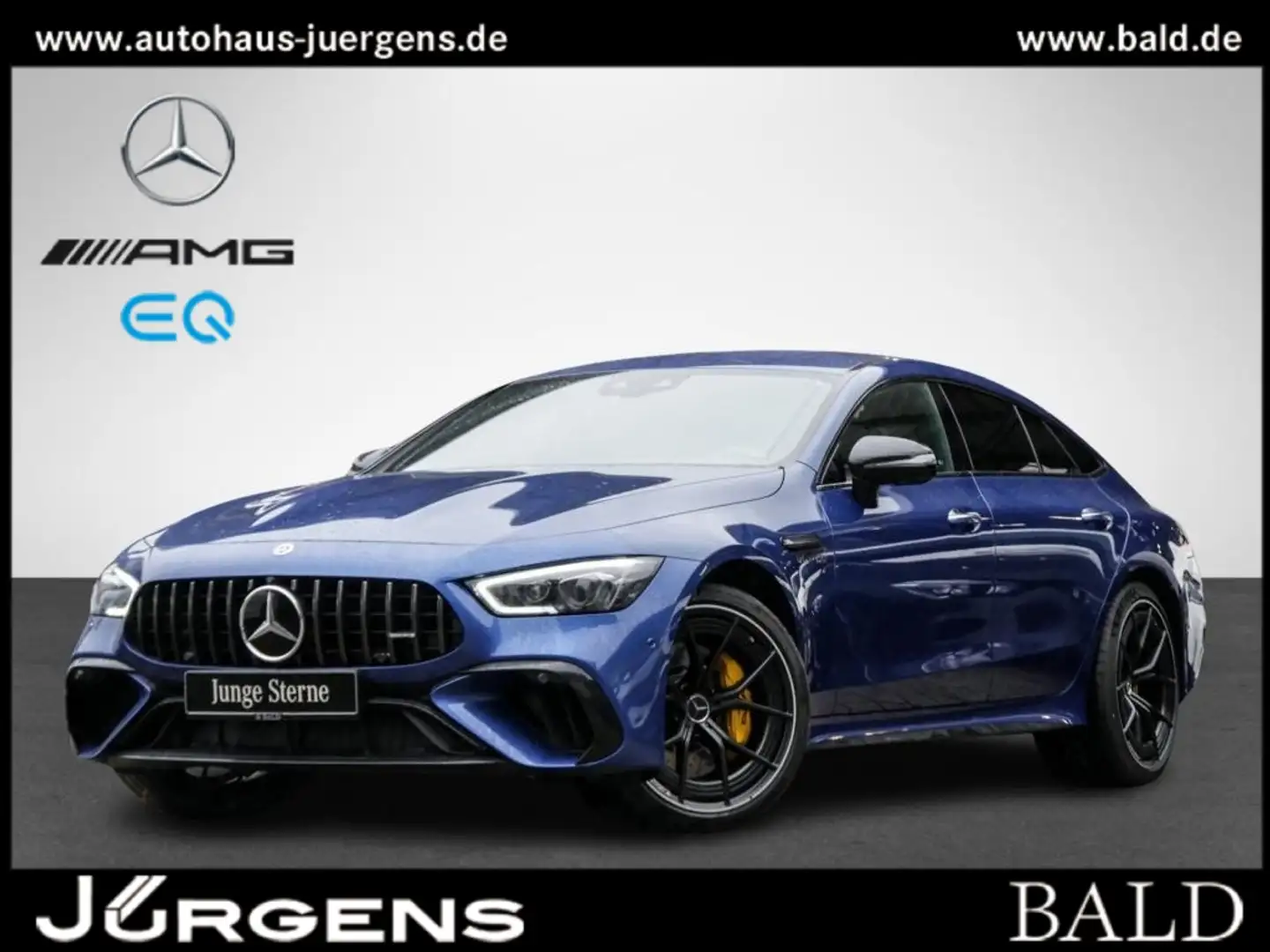 Mercedes-Benz AMG GT 63 S 4M+ Perf-Si/Wide/ILS/Burm/360/Memory Bleu - 1