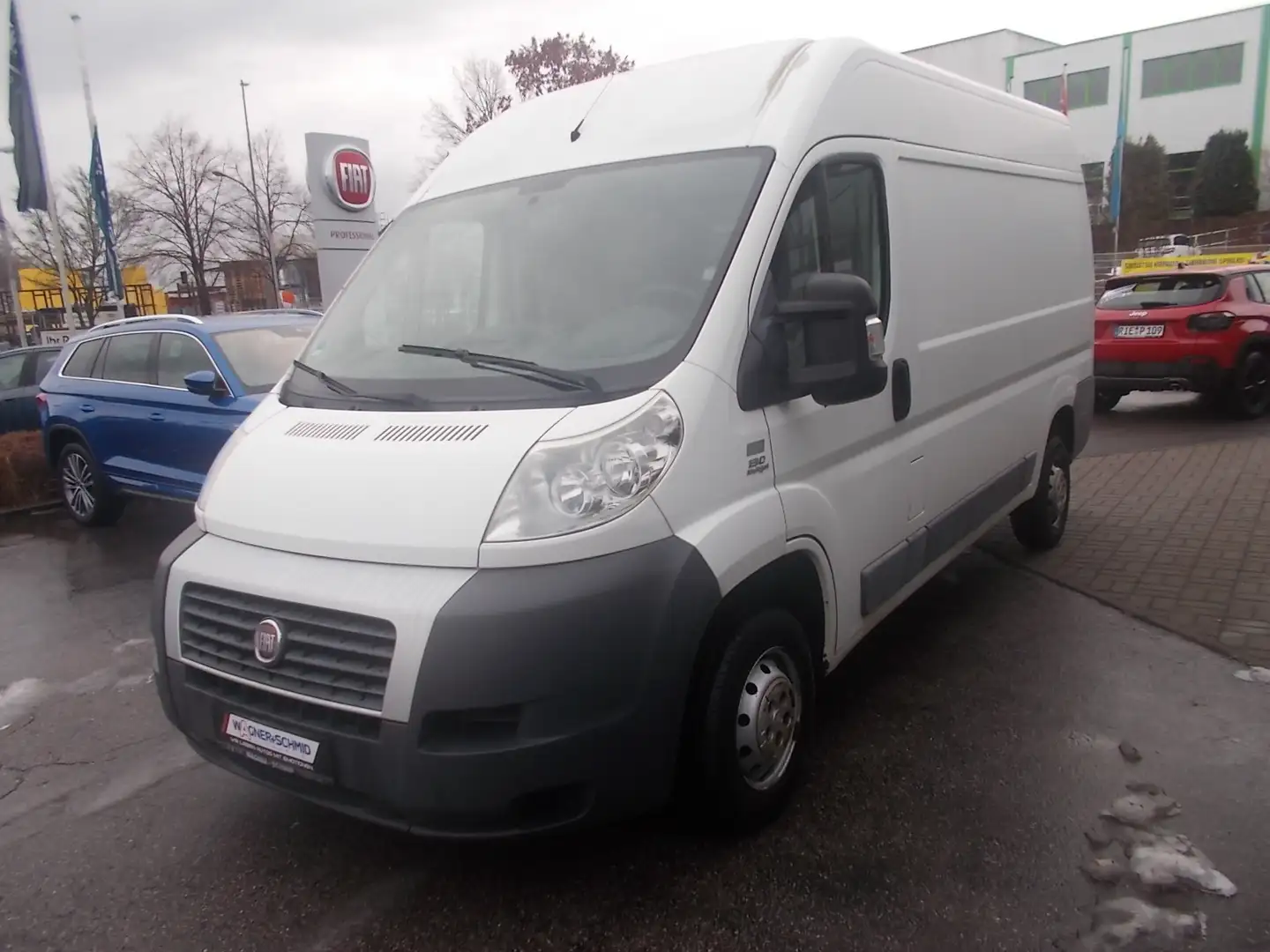 Fiat Ducato 35 L2H2 130 + Klima Weiß - 1