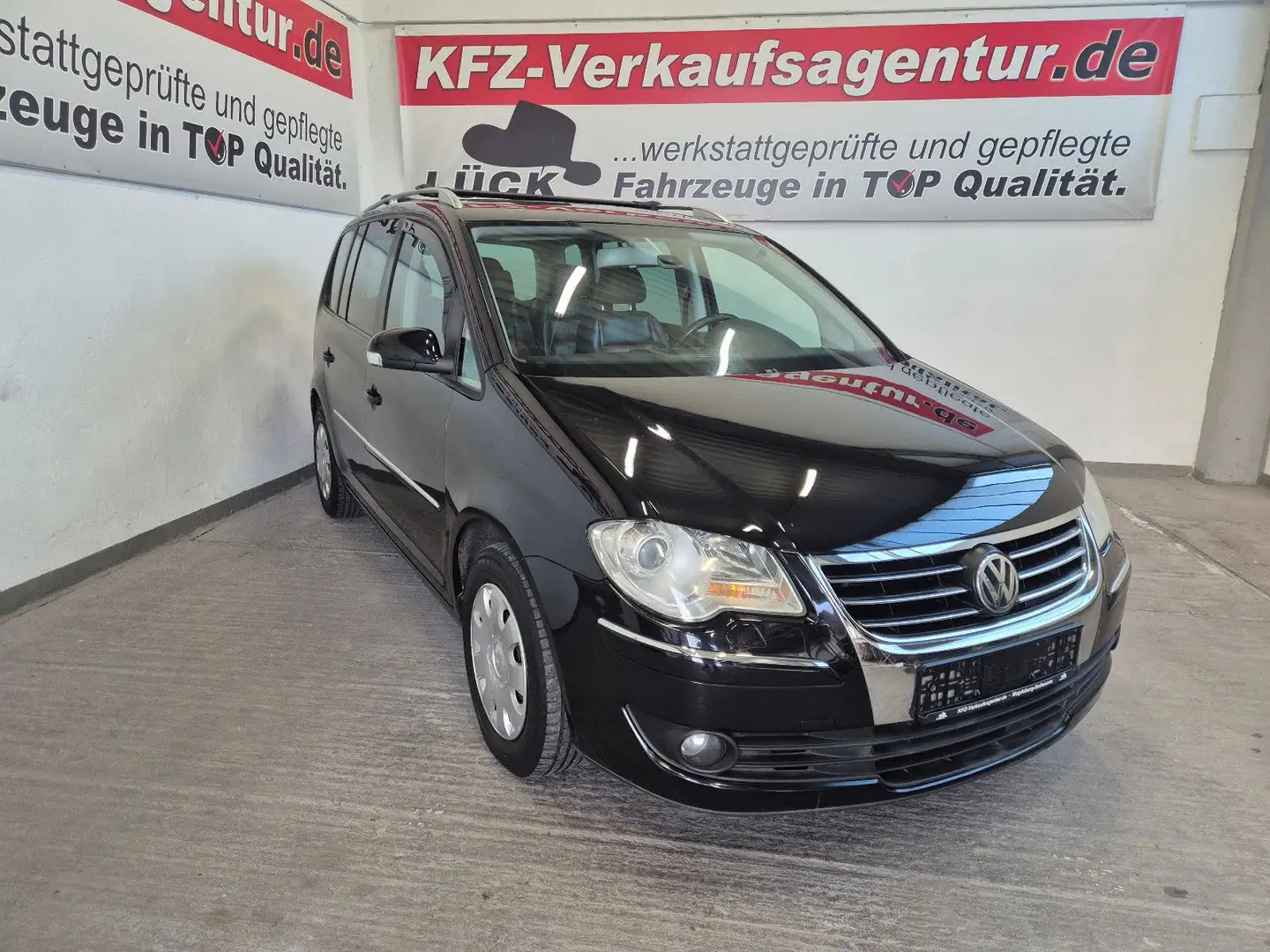Volkswagen Touran Highline 7 Sitze, Leder Noir - 2