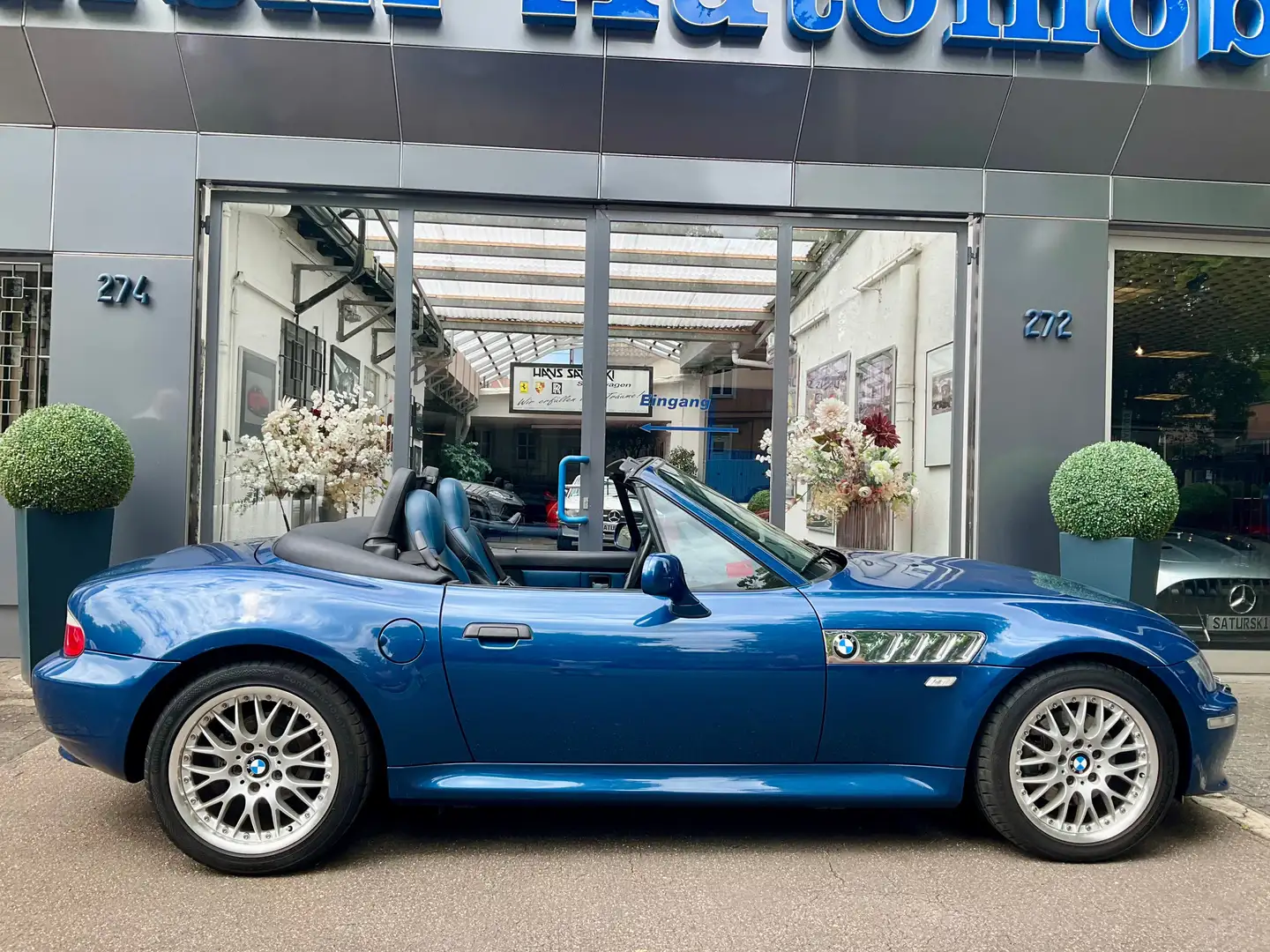 BMW Z3 Cabrio 3.0i Sport Edition *Full set Hardtop, Cover Albastru - 2