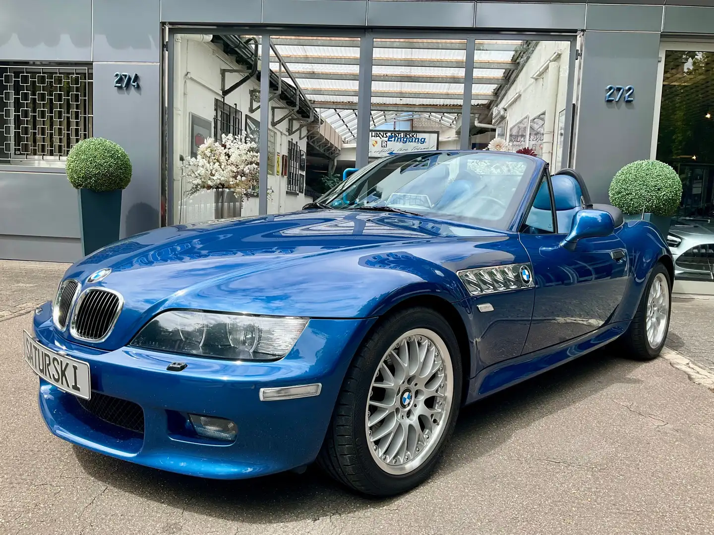 BMW Z3 Cabrio 3.0i Sport Edition *Full set Hardtop, Cover Albastru - 1