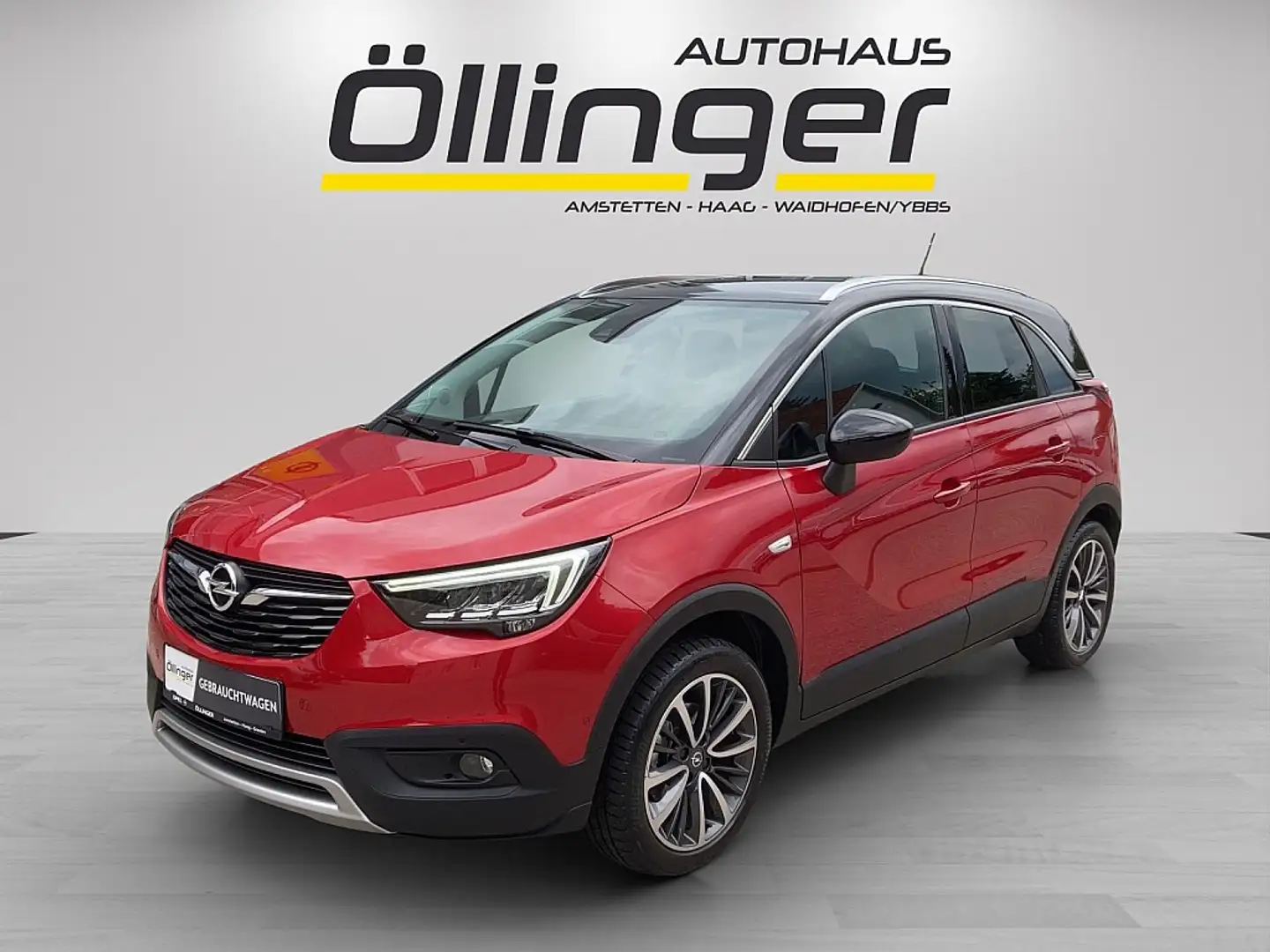Opel Crossland X 1,2 Turbo Ultimate Automatik 17.000 km + AHV + ... Rot - 1
