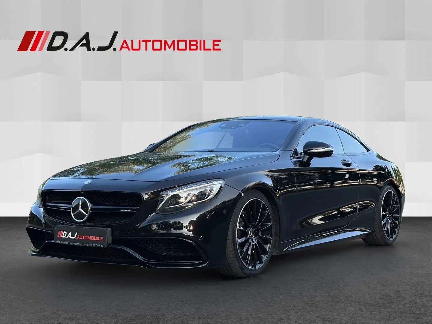 Mercedes-Benz S 500 Coupe 4Matic AMG Line Sitzb Burm HuD 360° Чорний - 1
