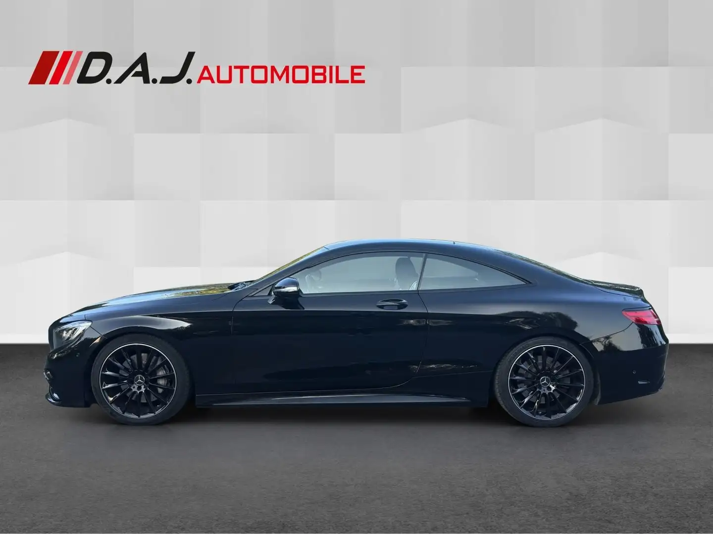 Mercedes-Benz S 500 Coupe 4Matic AMG Line Sitzb Burm HuD 360° Чорний - 2