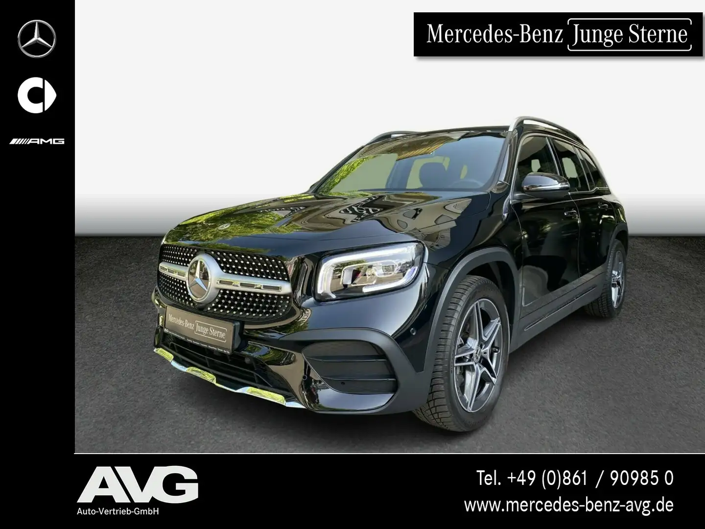 Mercedes-Benz GLB 180 GLB 180 d AMG LED MBUX-HE 8G Apple CarPlay PDC Zwart - 1