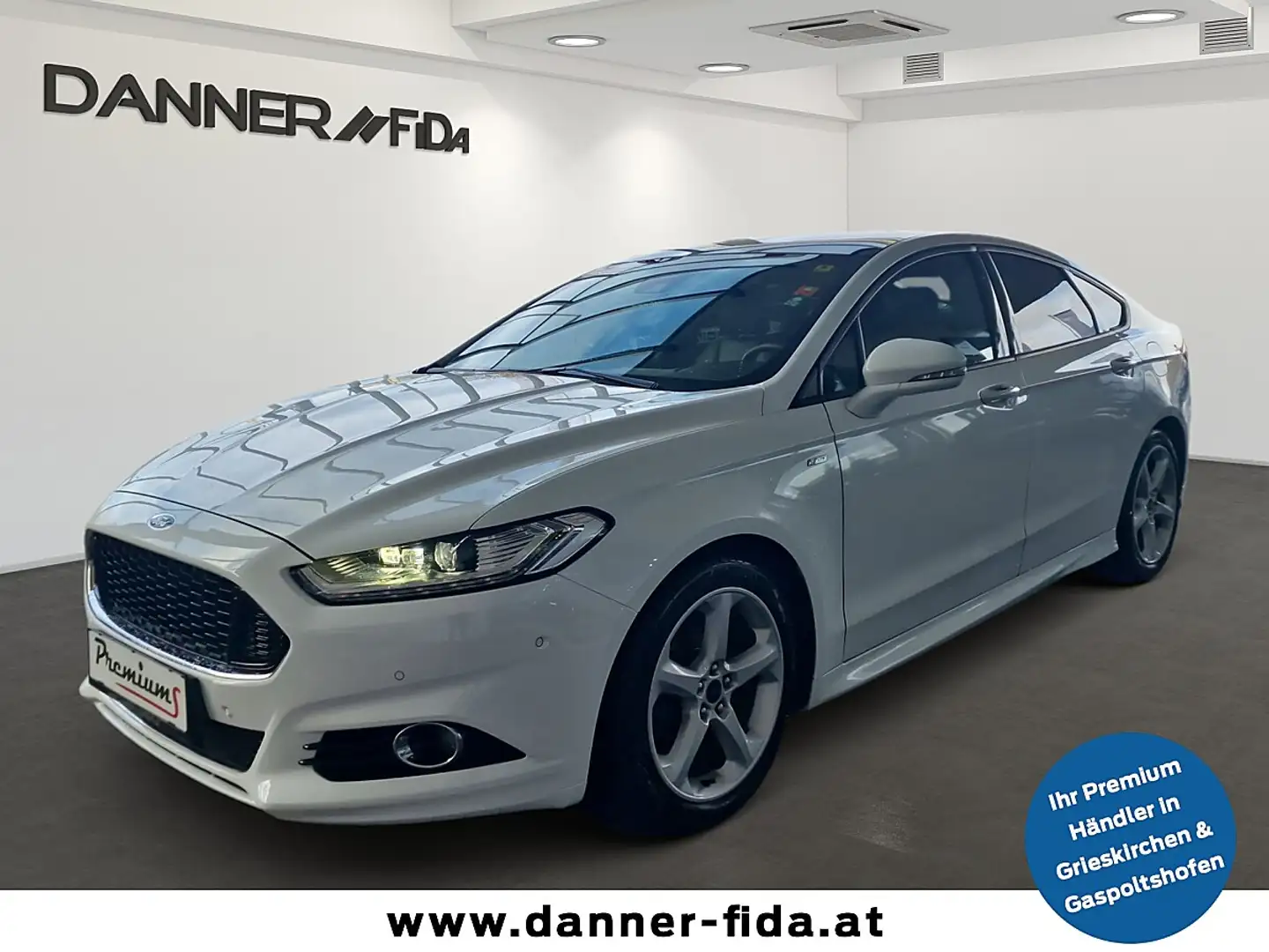 Ford Mondeo ST-LINE 2,0 TDCi PowerShift Automatik (VOLLAUSS... Blanc - 1