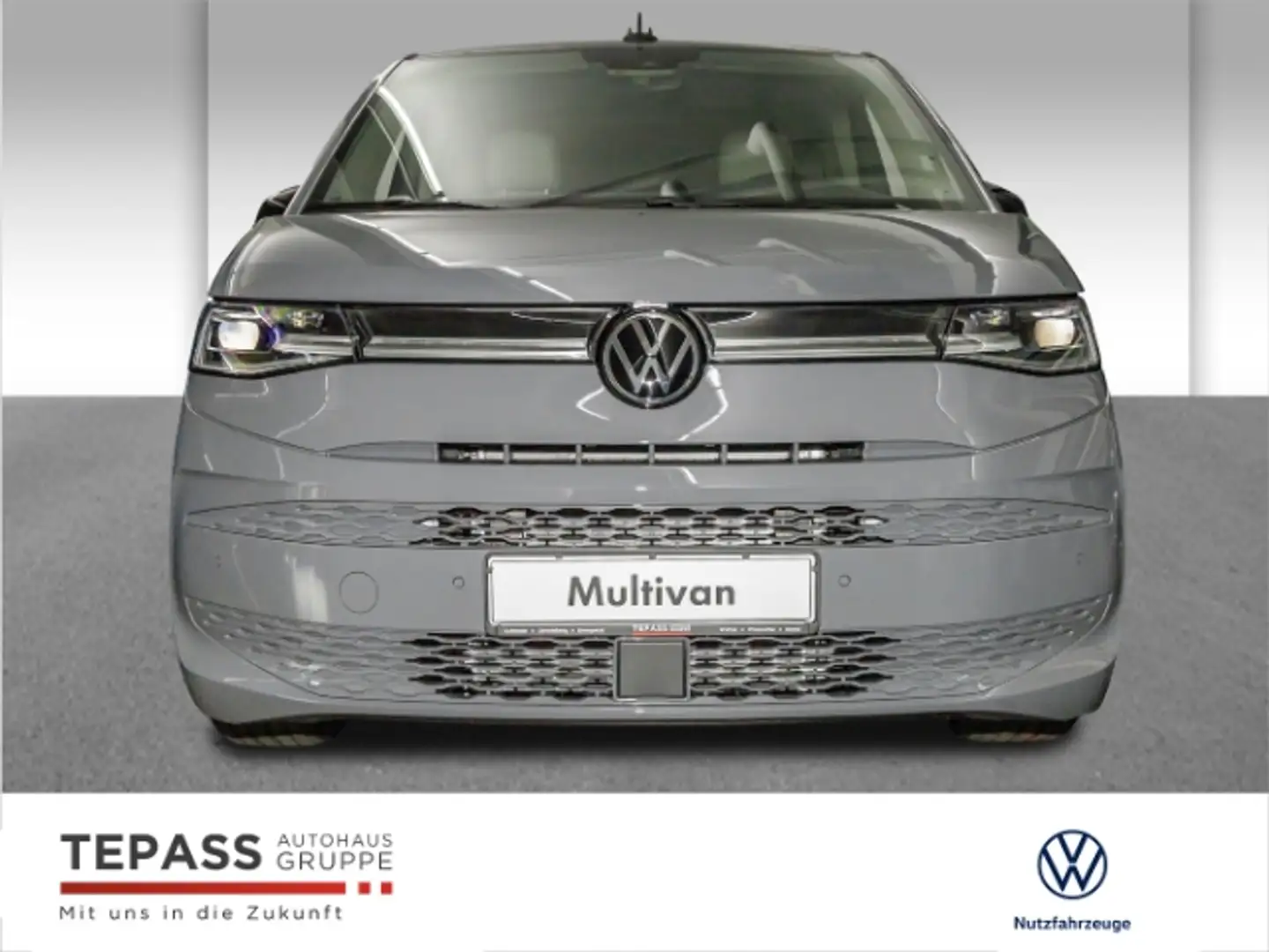 Volkswagen T7 Multivan 2,0l TDI Style ACC NAVI SHZ AHK DCC Grau - 2