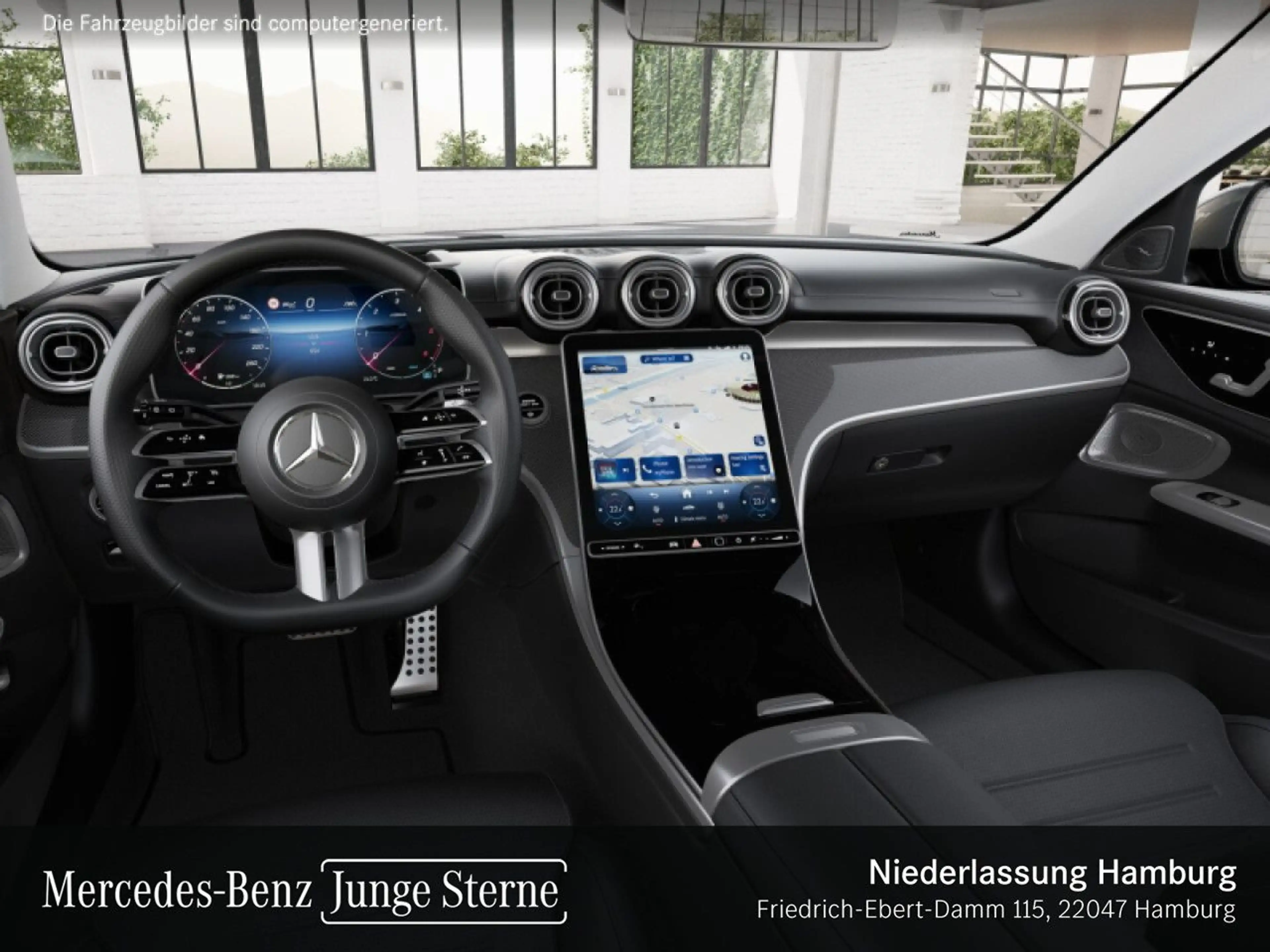 Mercedes-Benz C 300 d T AMG+360+BURMESTER+TOTW+KEYLESS+9G — photo 9