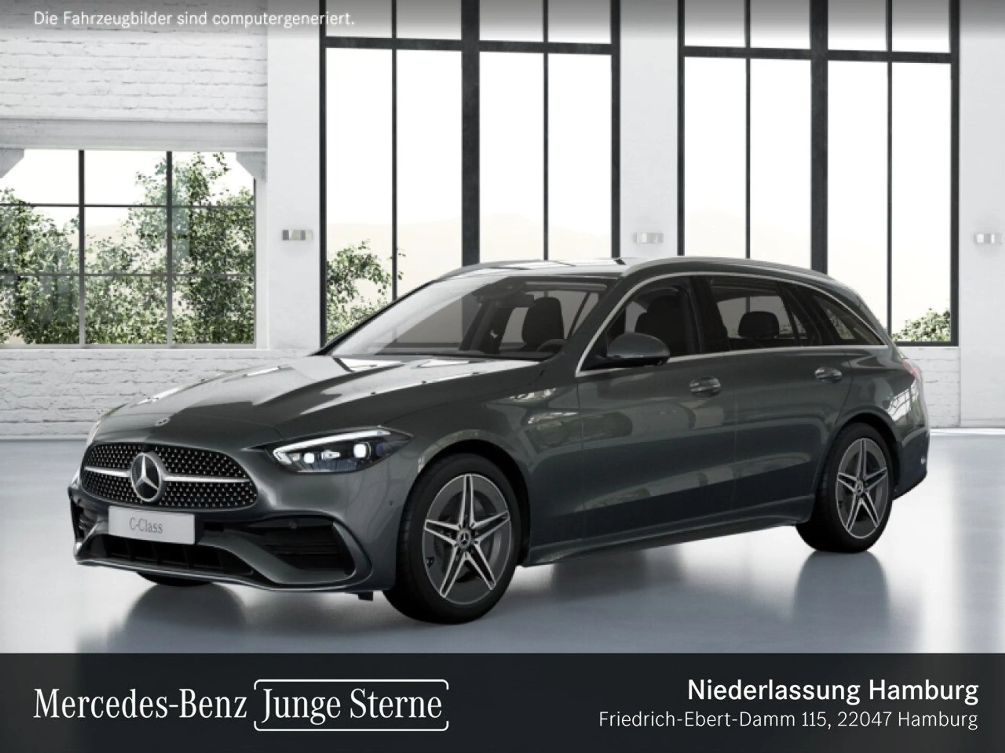 Mercedes-Benz C 300 d T AMG+360+BURMESTER+TOTW+KEYLESS+9G — photo 13