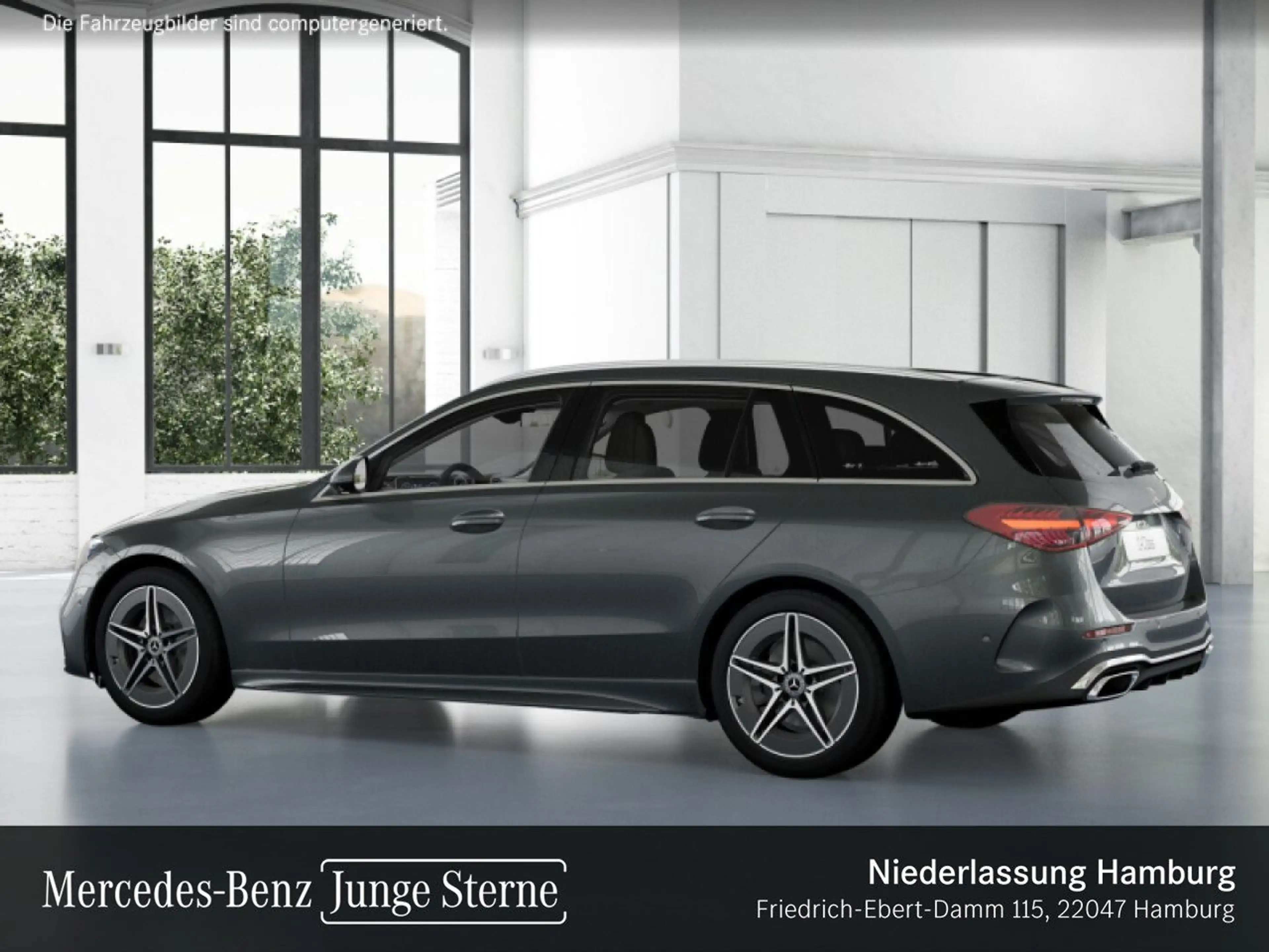 Mercedes-Benz C 300 d T AMG+360+BURMESTER+TOTW+KEYLESS+9G — photo 14