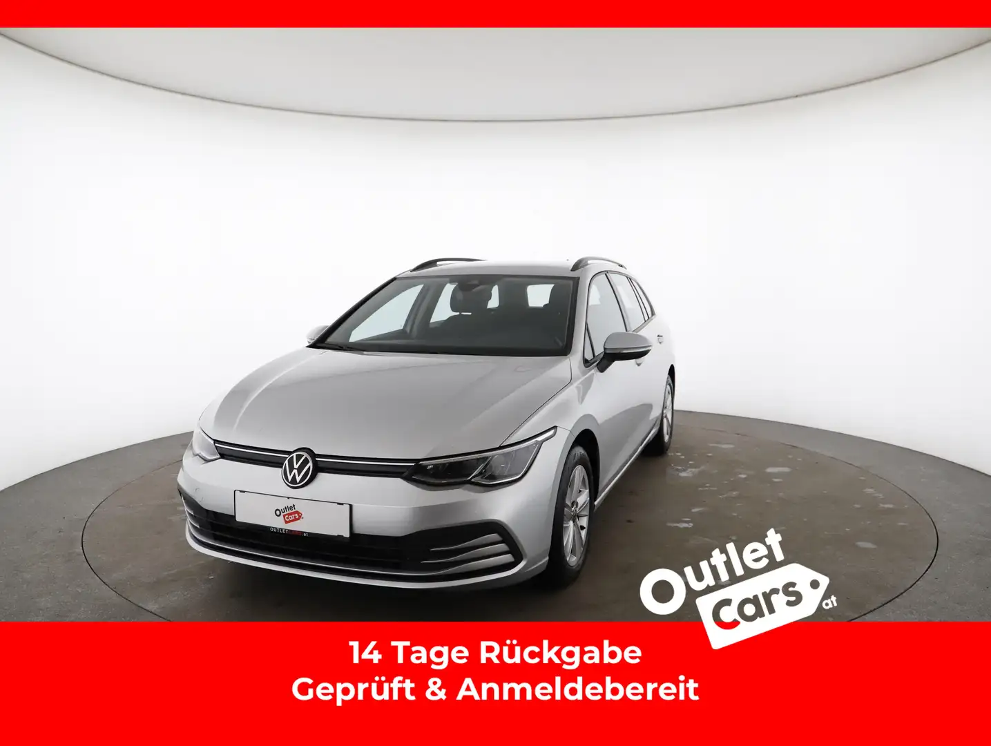 Volkswagen Golf Variant Life 2.0 TDI DSG ASSIST+RADAR+LED Silber - 1