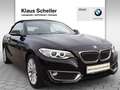 BMW 220 i Cabrio Luxury Line Xenon Navi Prof. Shz Schwarz - thumbnail 4