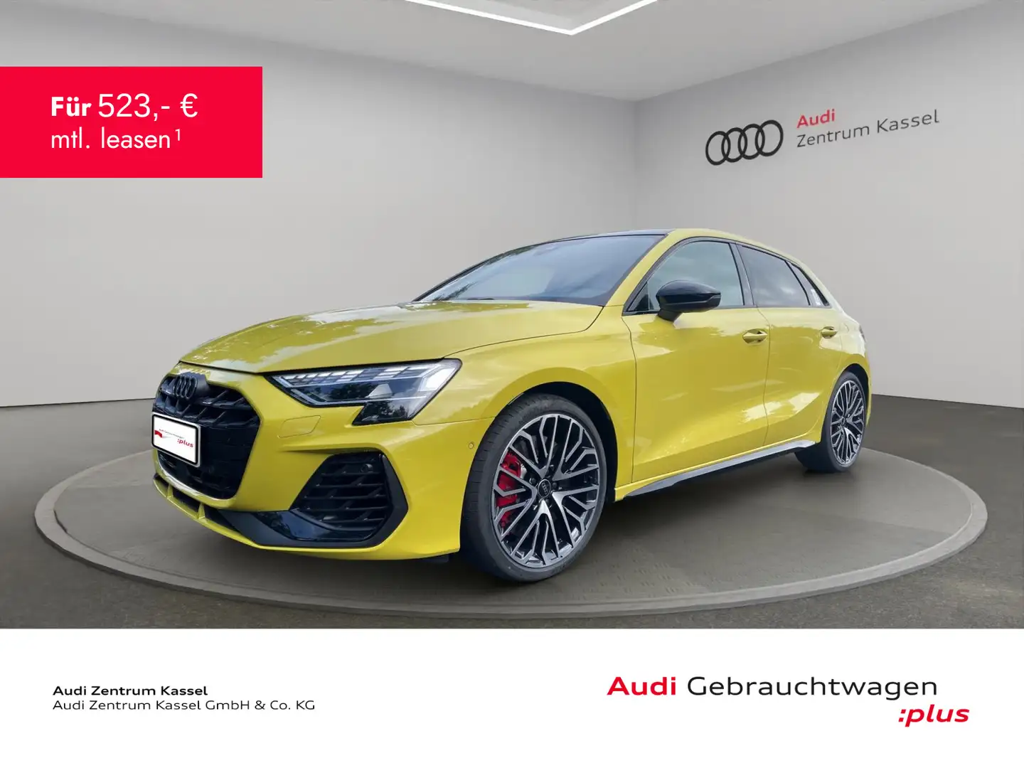 Audi S3 S3 SB 2.0 TFSI qu. Matrix SONOS Pano HuD Kamera Gelb - 1