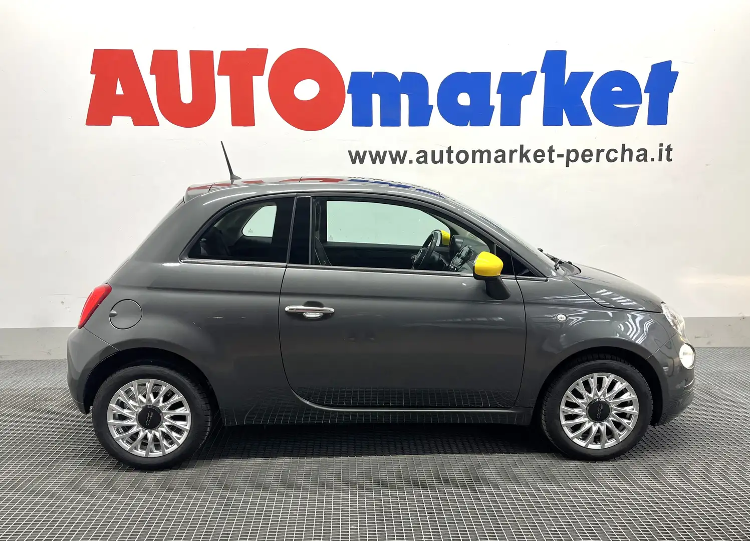 Fiat 500 1.2 Lounge Grigio - 1