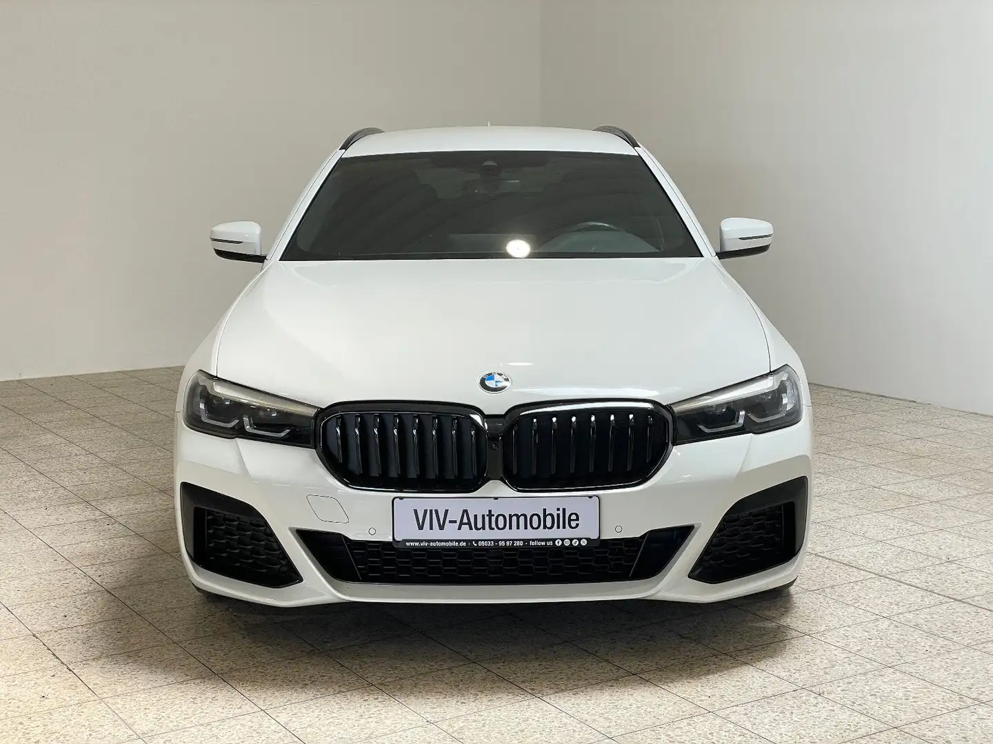 BMW 520 d Touring M Sport Paket 1.Hd*HiFi*LiveCockpit Blanc - 2