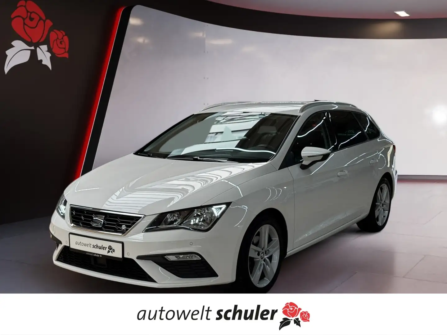 SEAT Leon ST 1.4 TSI DSG FR AHK Navi PDC Blanc - 1