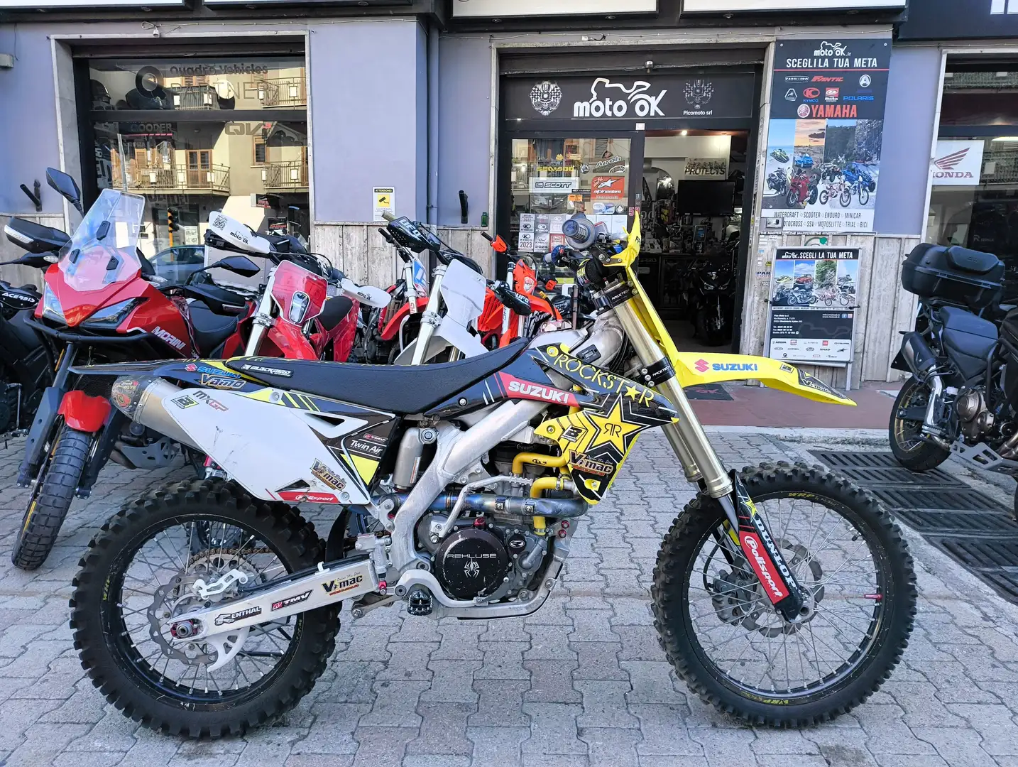 Suzuki RMZ 450 Geel - 1