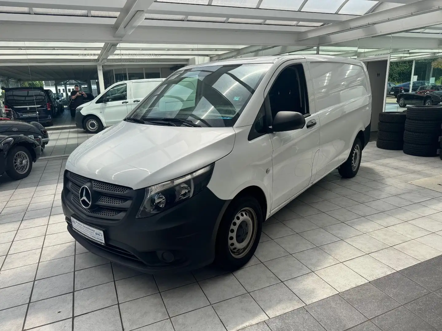 Mercedes-Benz Vito Kasten lang 110CDI Klima ,Sitzheizung,Tempo Blanco - 1
