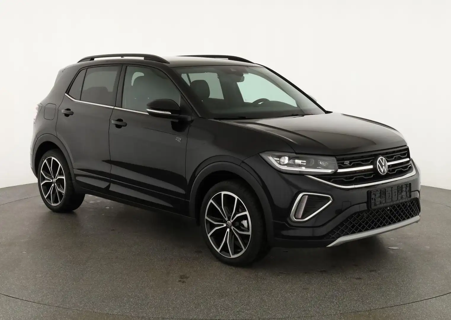 Volkswagen T-Cross 1.5 TSI 110 kW R-Line DSG R-LINE, IQ.Light, Nav... Zwart - 1