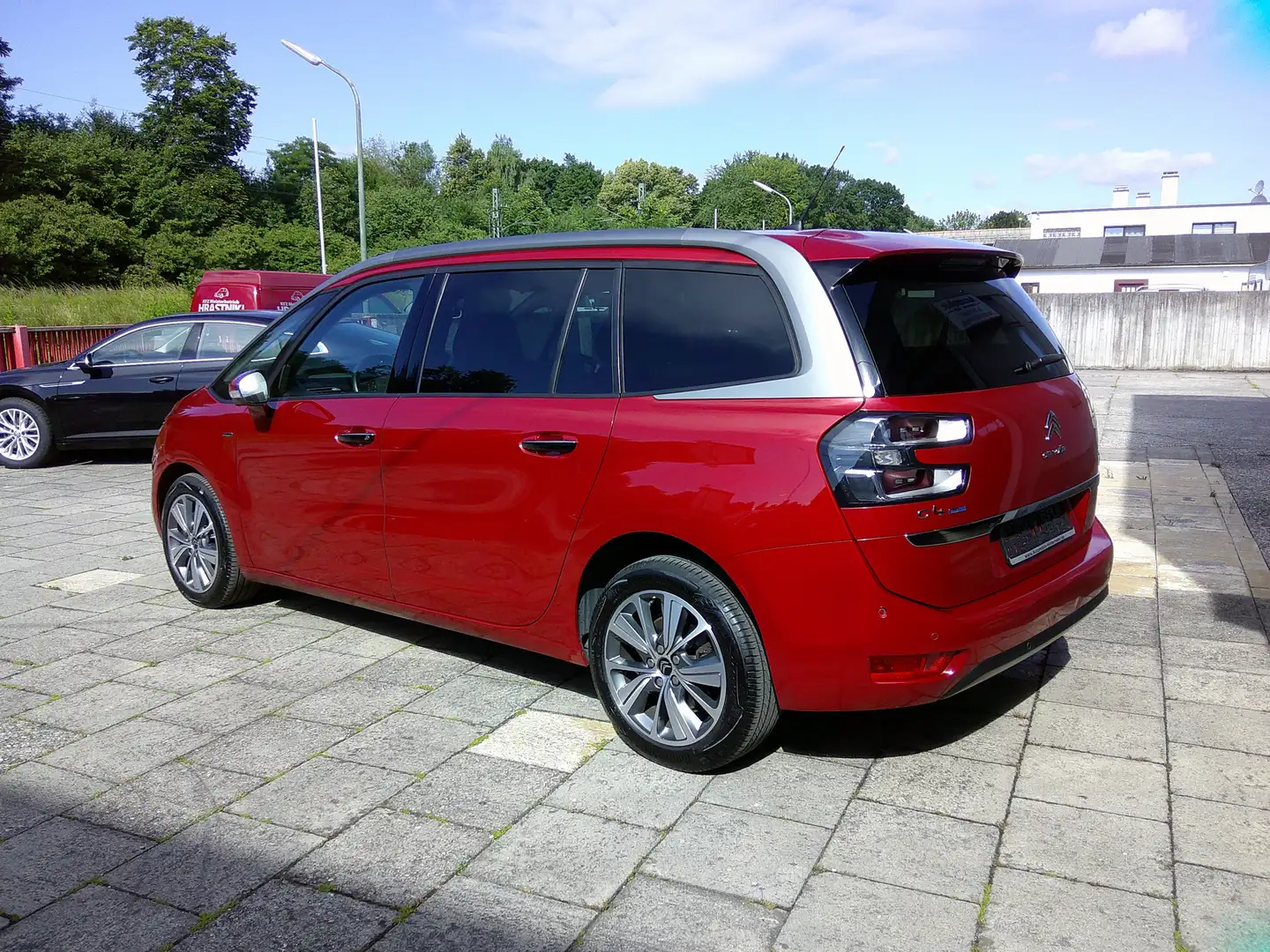 Citroen Grand C4 SpaceTourer Exclusive 7 Sitzer 1.Hand Scheckheft Rot - 2