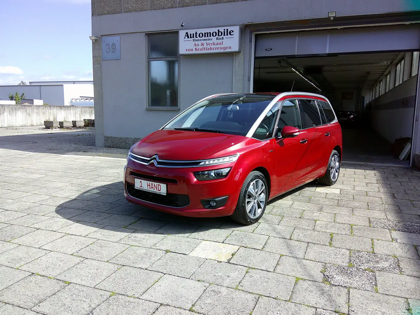 Citroen Grand C4 SpaceTourer Exclusive 7 Sitzer 1.Hand Scheckheft Rot - 1