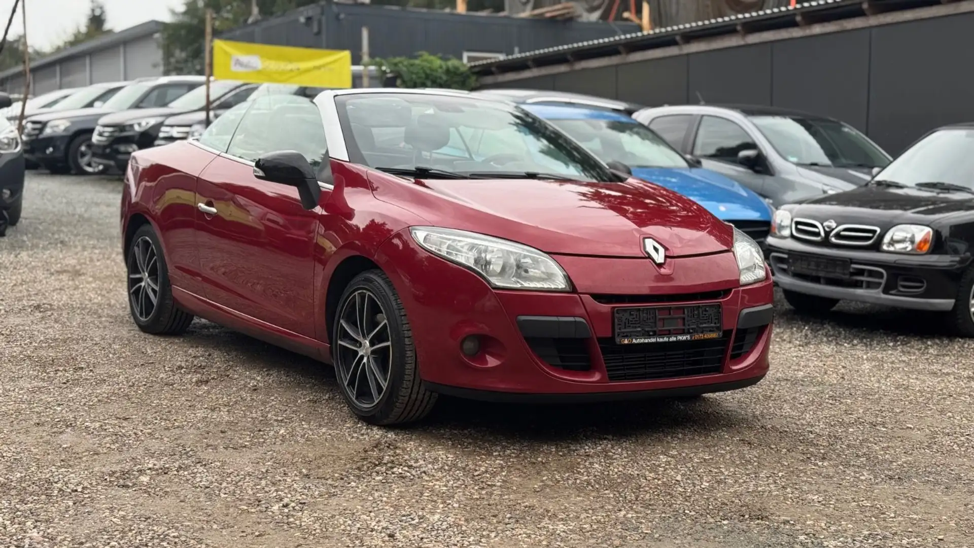 Renault Megane Coupé-Cabriolet dCi 130 Dynamique*Tüv NEU Rot - 2