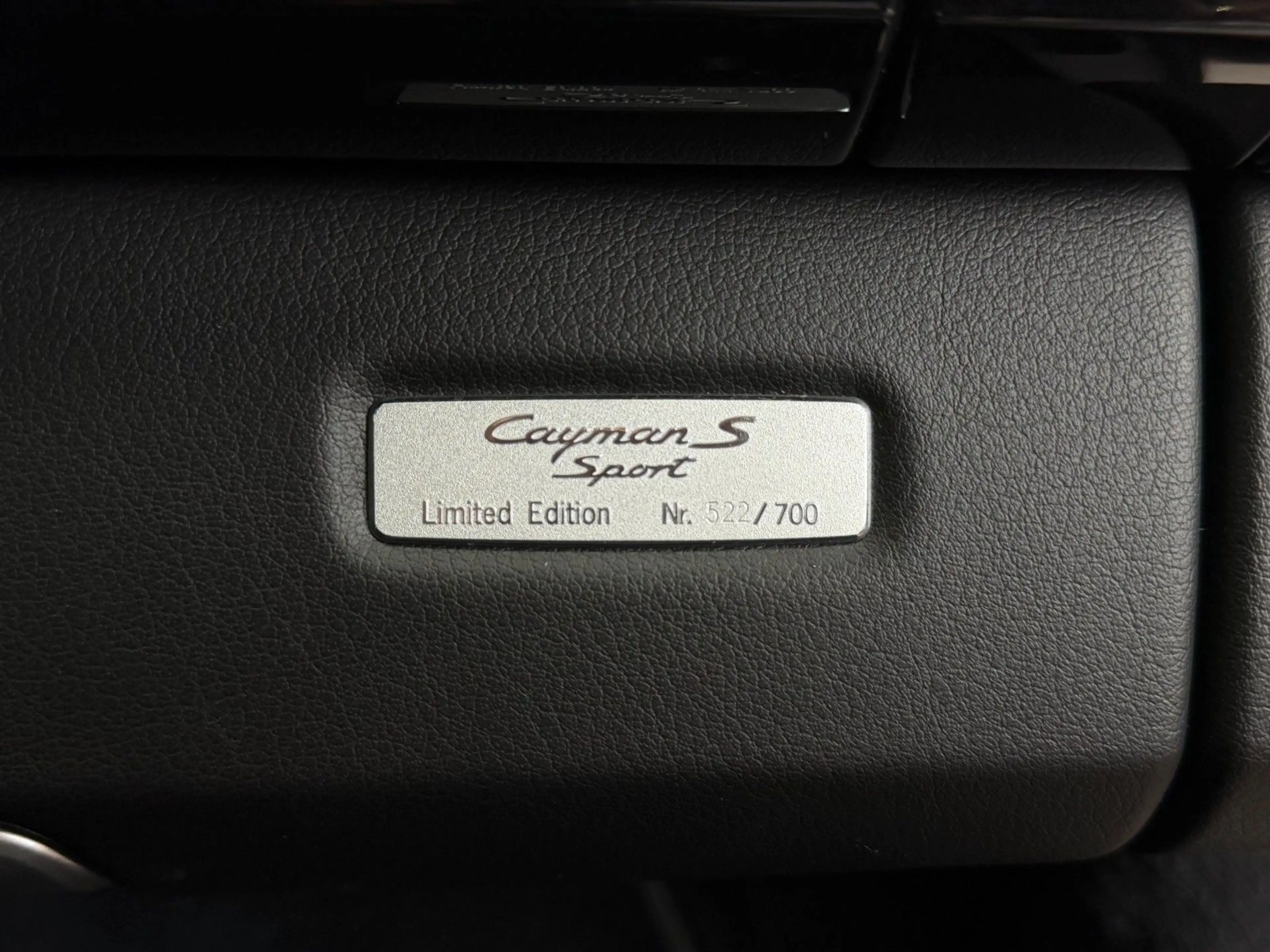 Porsche Cayman S Sport Limited Edition Nr.522/700 Klima — photo 9
