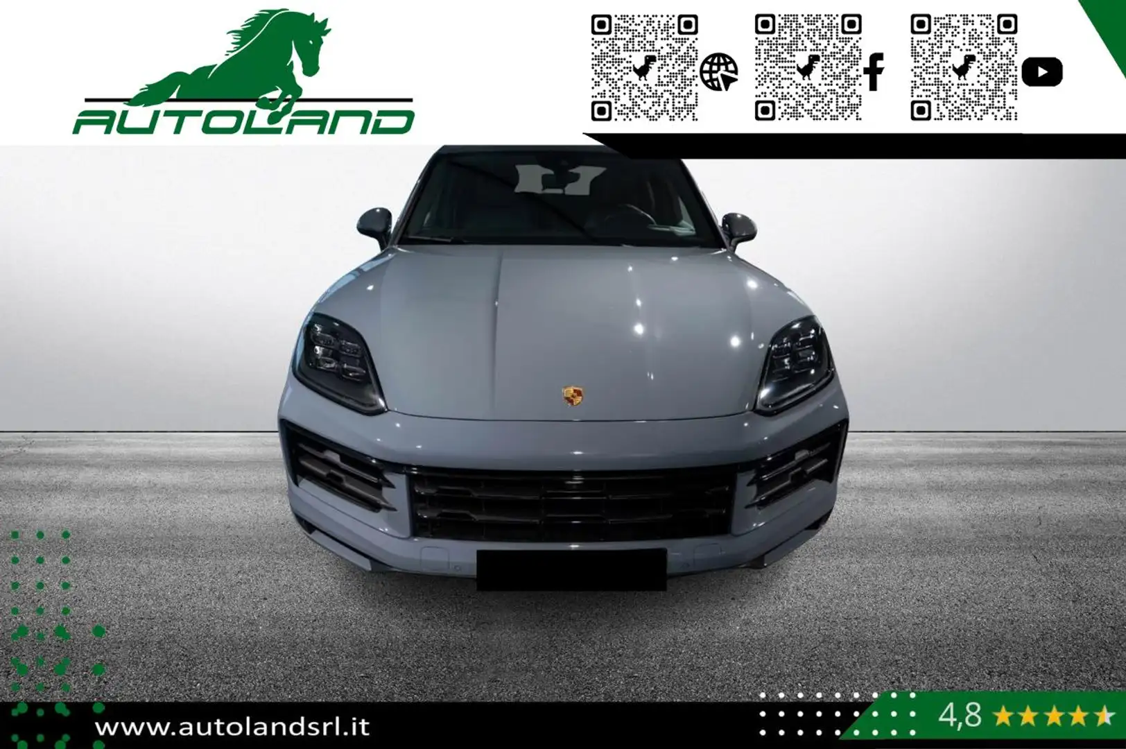 Porsche Cayenne 3.0 V6 E-Hybrid 470Cv *Iva Esposta* Grigio - 2