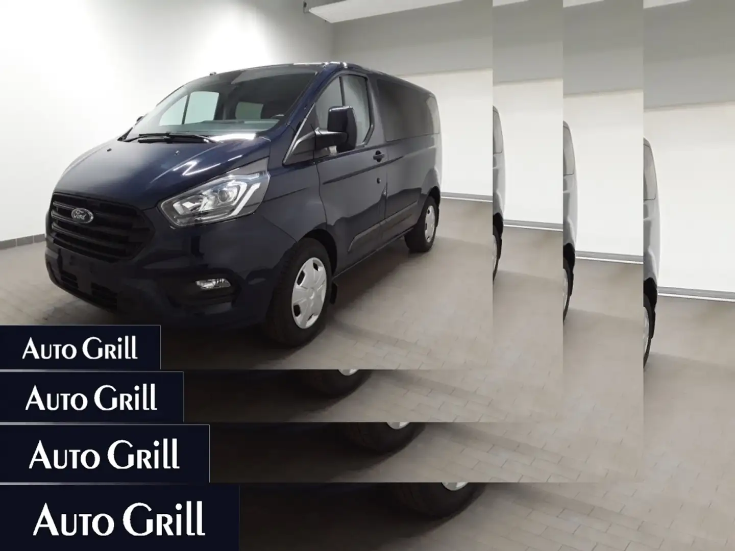Ford Transit Custom L1 +Style+Navi+SHZ+PTS Bleu - 1
